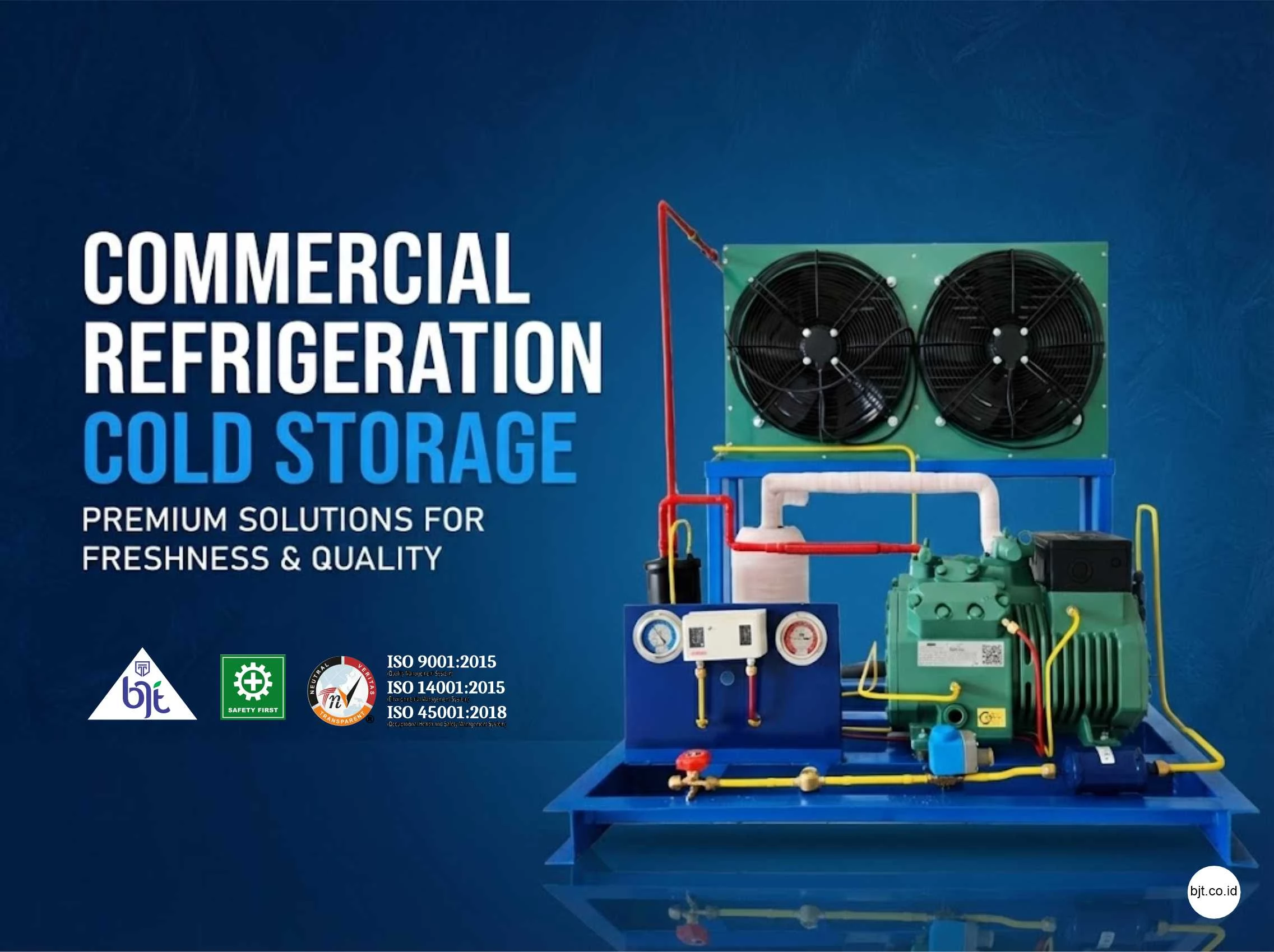 BJT menjual mesin cold room berkualitas